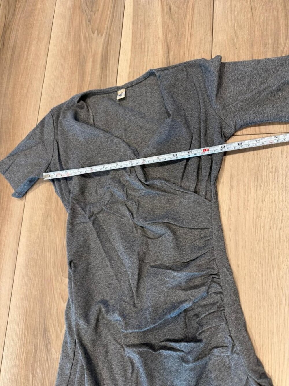 Asymmetrical mini dress